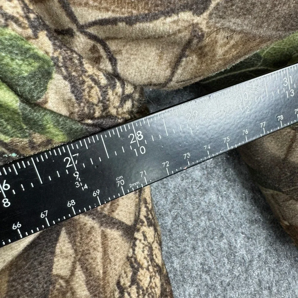 Remington Jacket Mens XL Camo Full Zip Hunting Outdoor Ribbed Hem Fair 24113